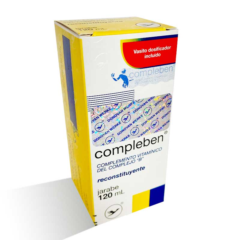 COMPLEBEN (complemento vitaminico B) *jarabe 120ml  - FARMACIA NUEVO MILENIO