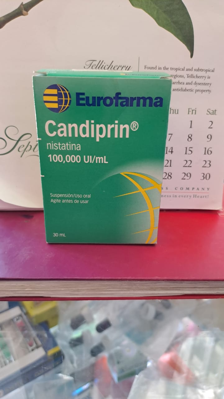 CANDIPRIN 100,000 UI/ML (nistatina) *suspension - FARMACIA NUEVO MILENIO