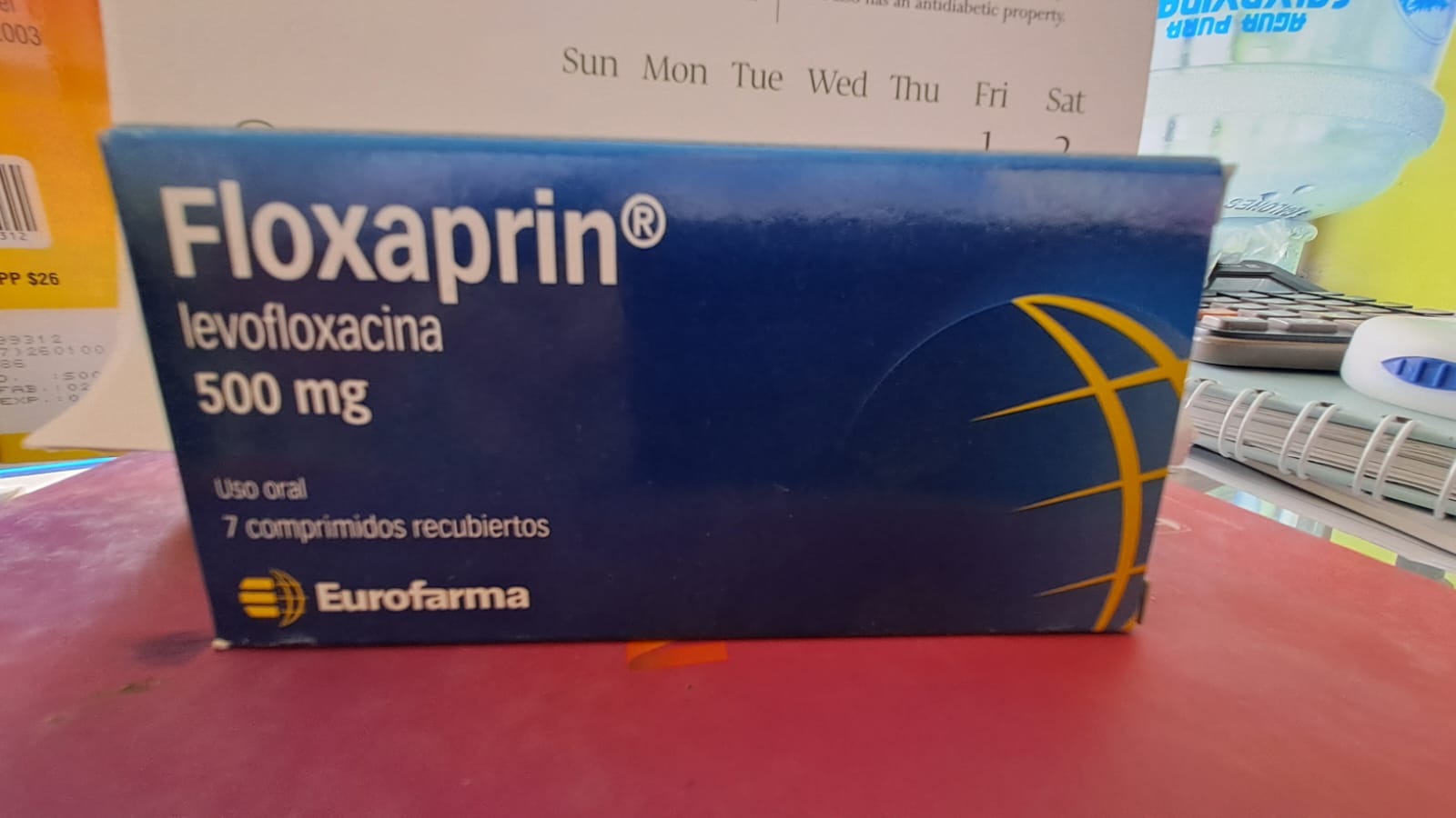 FLOXAPRIN 500MG *CAJA 7 COMPRIMIDOS *EUROFARMA  - FARMACIA NUEVO MILENIO