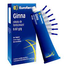 GINNA (Nitrato de Fenticonazol 0.02g/g) *Crema Vaginal - FARMACIA NUEVO MILENIO