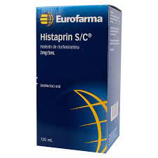 HISTAPRIN S/C (Maleato de Clorfeniramina 2mg/5ml ) *Jarabe - FARMACIA NUEVO MILENIO