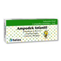 AMPODEK INFANTIL AMPOLLA BEBIBLE 2ML - FARMACIA NUEVO MILENIO