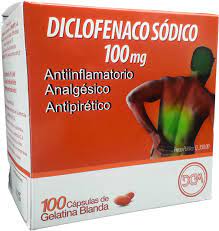 DICLOFENACO SÒDICO 100MG *capsulas de gelatina suave  - FARMACIA NUEVO MILENIO