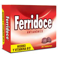 FERRIDOCE * 30 Tabletas - FARMACIA NUEVO MILENIO