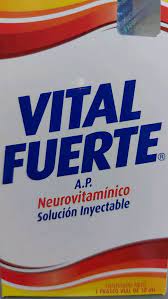 VITAL FUERTE A.P (neurovitaminico) *solucion inyectable  - FARMACIA NUEVO MILENIO