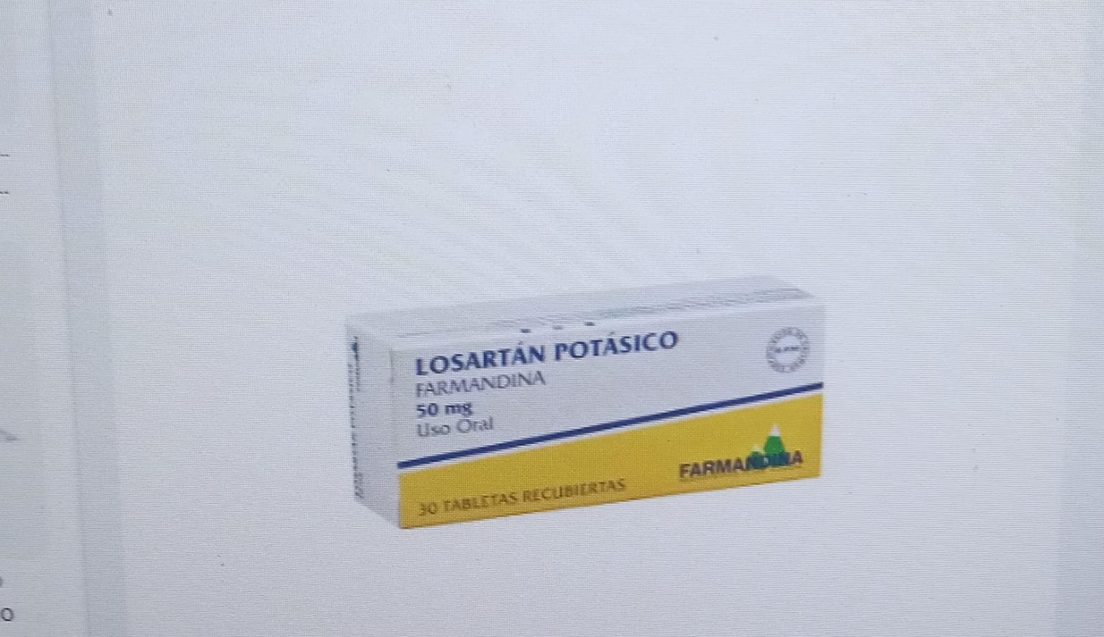 LOSARTAN POTASICO 50mg *Tabletas - FARMACIA NUEVO MILENIO