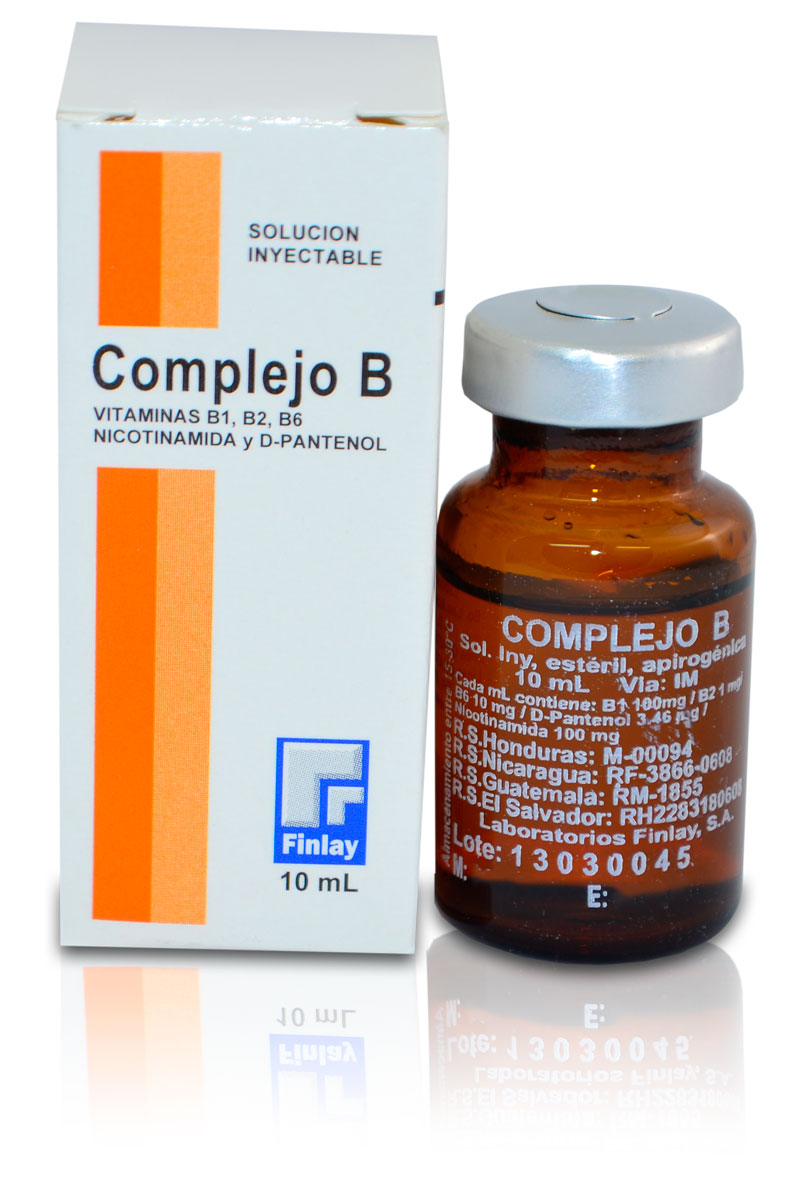 COMPLEJO B *vial solución inyectable 10ml  - FARMACIA NUEVO MILENIO