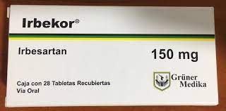IRBEKOR (Irbesartan 150mg) *28 Tabletas - FARMACIA NUEVO MILENIO