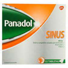 PANADOL SINUS (congestion) *tabletas  - FARMACIA NUEVO MILENIO