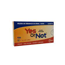 PRUEBA DE EMBARAZO YES NOT  - FARMACIA NUEVO MILENIO