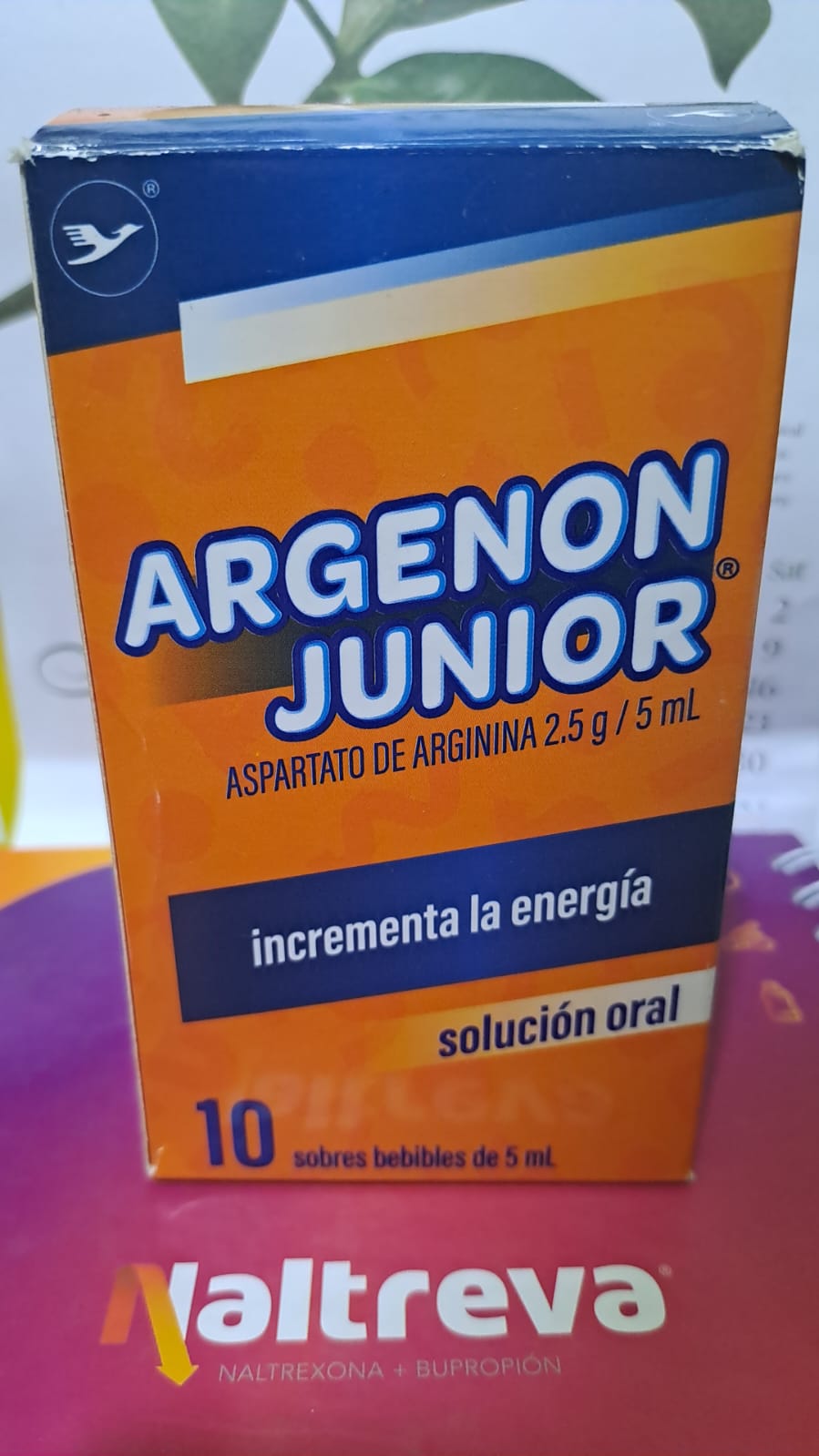 ARGENON JUNIOR  2.5/5ml (aspartato de arginina) *sobres bebibles  - FARMACIA NUEVO MILENIO