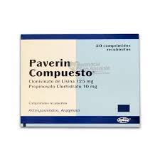 PAVERIN COMPUESTO *Blister - FARMACIA NUEVO MILENIO