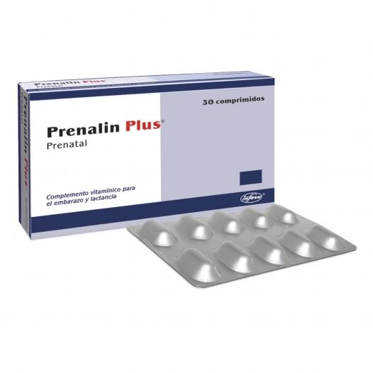 PRENALIN PLUS  (Prenatal)  *30 Comprimidos - FARMACIA NUEVO MILENIO