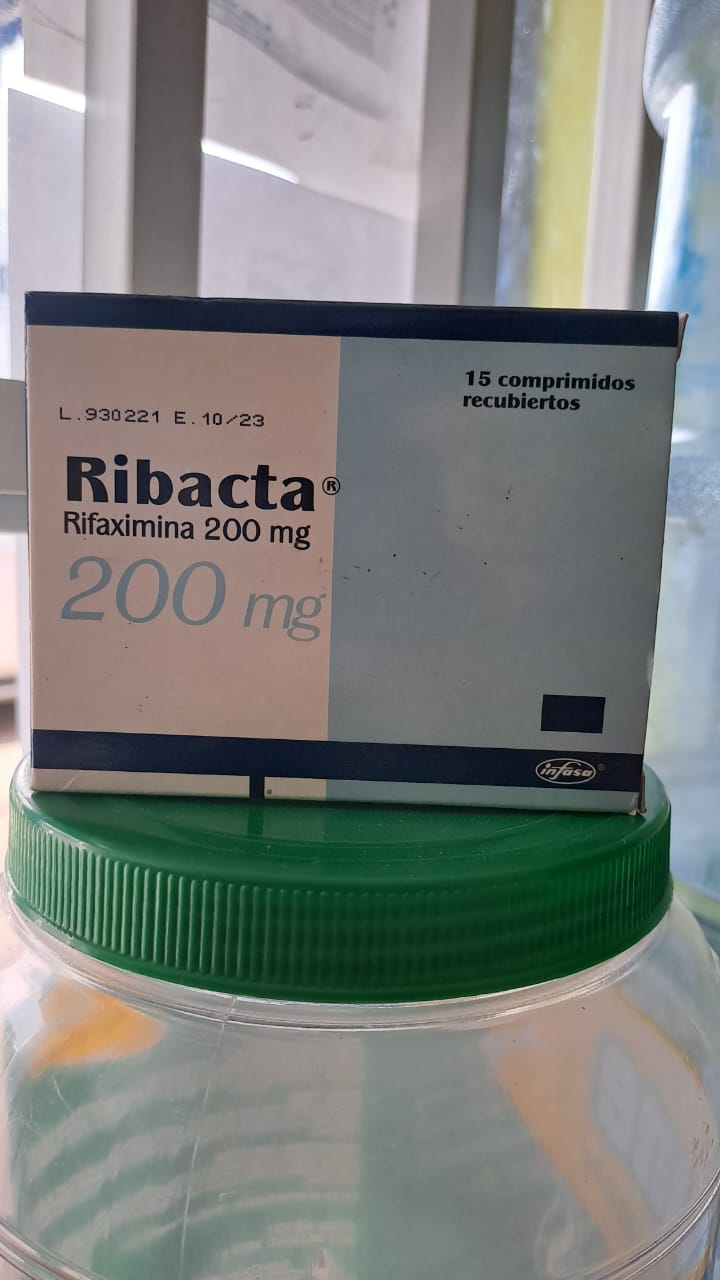 RIBACTA 200MG (rifaximina) *comprimidos  - FARMACIA NUEVO MILENIO