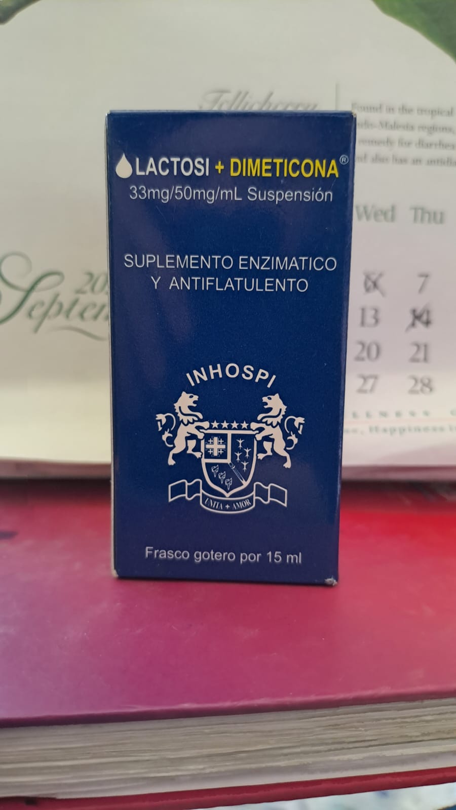 LACTOSI+DIMETICONA 33MG/50MG/ML SUSPENCION  *Gotas - FARMACIA NUEVO MILENIO