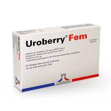 UROBERRY FEM *30 Tabletas  - FARMACIA NUEVO MILENIO