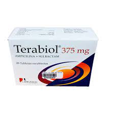 TERABIOL 375 MG (ampicilina+sulbactam) *Tabletas  - FARMACIA NUEVO MILENIO