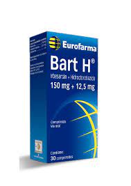 BART H 150mg+12.5mg (irbesartan+hidroclorotiazida) *30 comprimidos  - FARMACIA NUEVO MILENIO