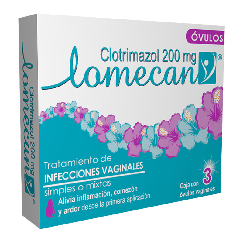 LOMECAN V (Clotrimazol 200mg) *Ovulos - FARMACIA NUEVO MILENIO
