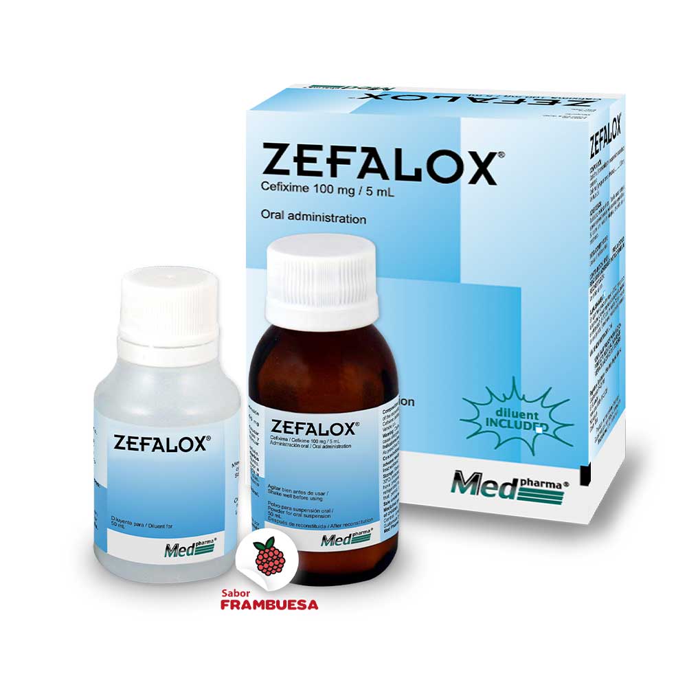 ZEFALOX  POLVO PARA SUSPENSION 50ML - FARMACIA NUEVO MILENIO