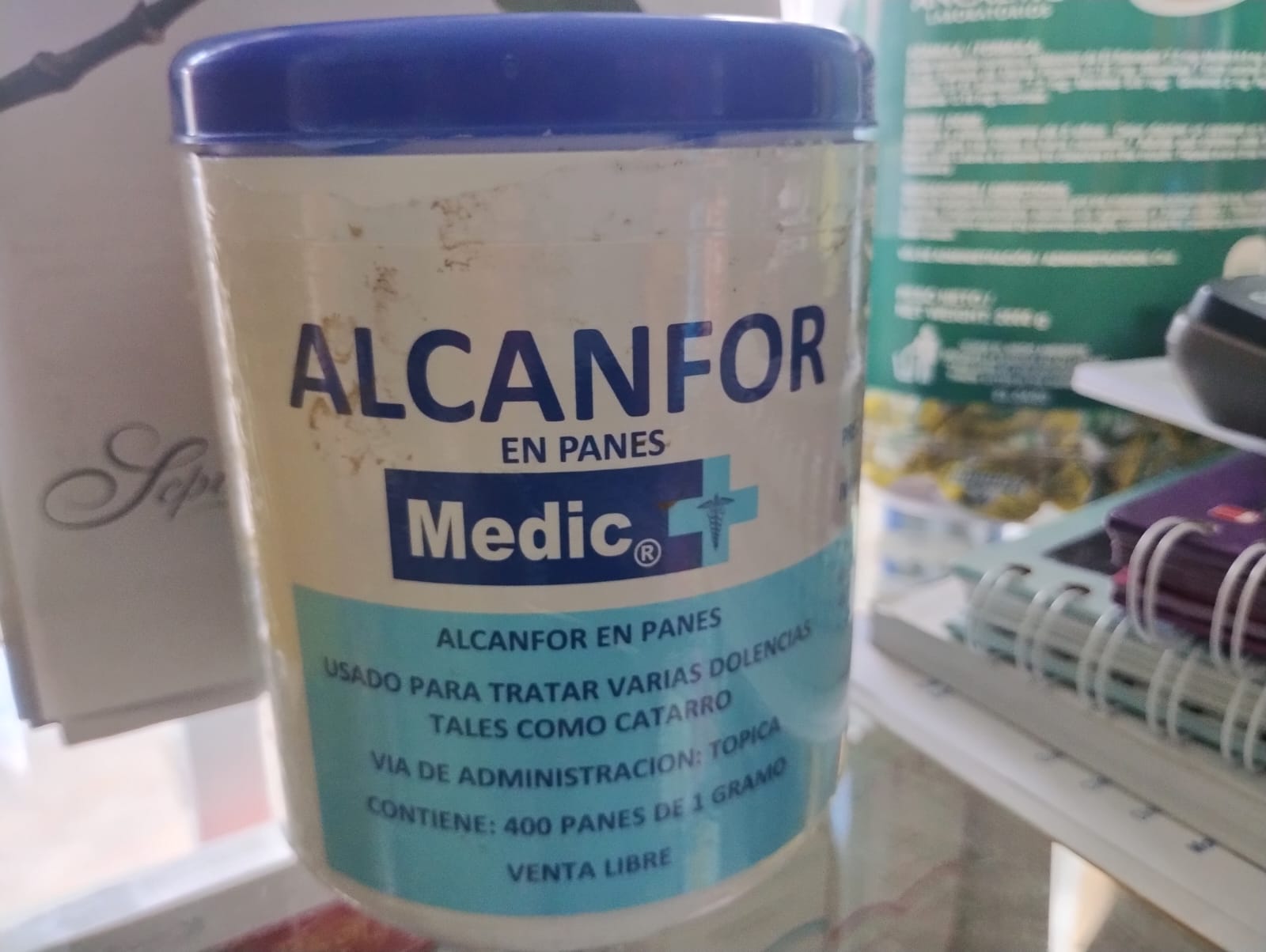 ALCANFOR *panes  - FARMACIA NUEVO MILENIO