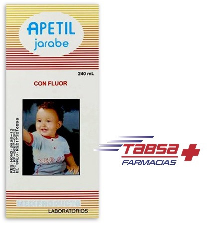 APETIL JARABE 240ML (con flour) *jarabe  - FARMACIA NUEVO MILENIO