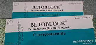 BETOBLOCK 4mg/ml (betametasona fosfato) *solución inyectable  - FARMACIA NUEVO MILENIO