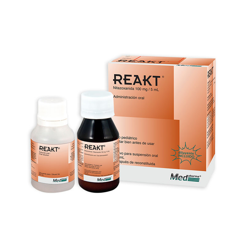 REAKT 100mg/5ml  *Jarabe - FARMACIA NUEVO MILENIO