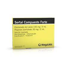 SERTAL COMPUESTO  *2 Solucion Inyectable  - FARMACIA NUEVO MILENIO