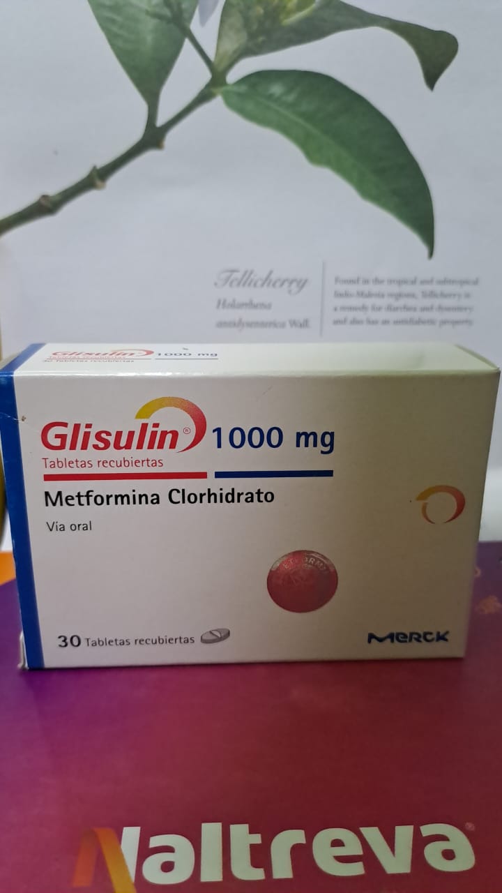 GLISULIN 1000MG *30 Tabletas - FARMACIA NUEVO MILENIO