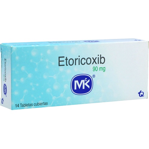 ETORICOXIB 90mg * 14 Tabletas - FARMACIA NUEVO MILENIO