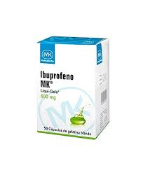 IBUPROFENO MK 600mg *capsulas de gelatina blanda  - FARMACIA NUEVO MILENIO