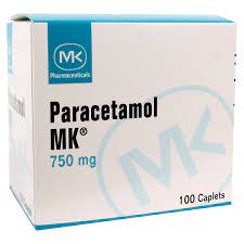 PARACETAMOL MK 750mg *capsulas  - FARMACIA NUEVO MILENIO