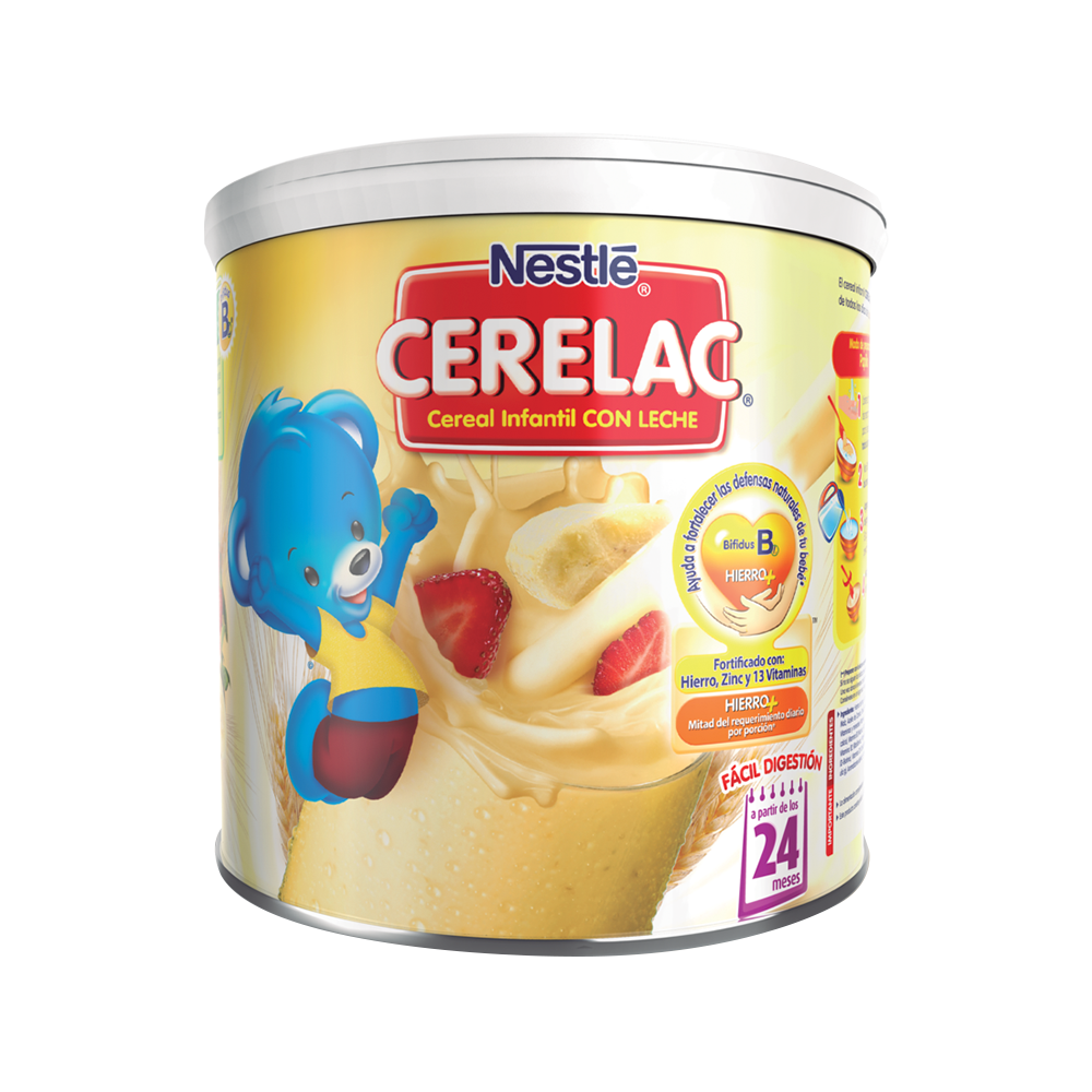 CERERLAC CEREAL INFANTIL CON LECHE 400G - FARMACIA NUEVO MILENIO