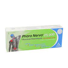 PHARA NERVO 25,000 3ML (VITAMINASNEUROTROPAS) - FARMACIA NUEVO MILENIO