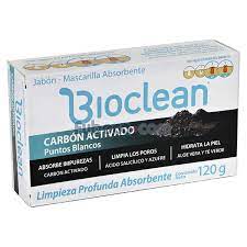 BIOCLEAN CARBON ACTIVADO  *Jabon 120g - FARMACIA NUEVO MILENIO