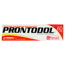 PRONTODOL (ketorolaco Trometamina)  *Inyectable - FARMACIA NUEVO MILENIO