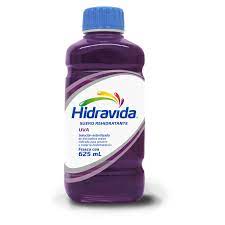 HIDRAVIDA UVA 625ML (suero rehidratante)  - FARMACIA NUEVO MILENIO