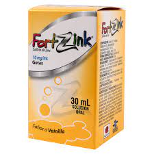 FORTZINK 20MG/5ML JARABE 120ML  - FARMACIA NUEVO MILENIO