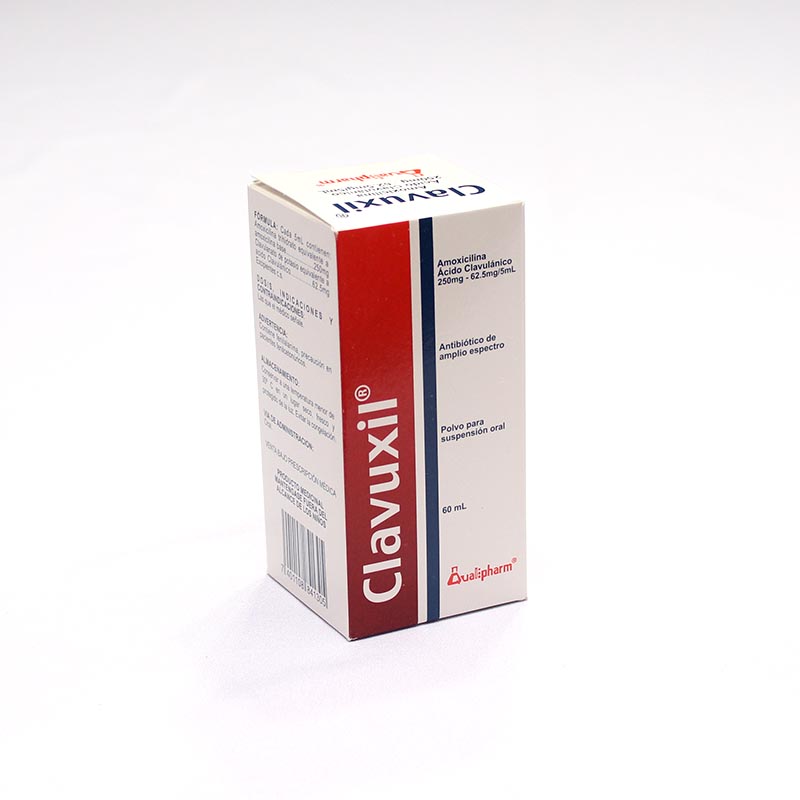 CLAVIXIL 250/62.5mg/5ml (amoxicilina/acido clavulanico) *suspension  - FARMACIA NUEVO MILENIO