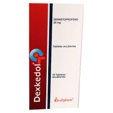 DEXKEDOL (Dexketoprofeno 25mg ) *Tabletas - FARMACIA NUEVO MILENIO