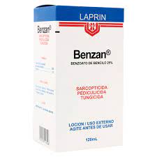 BENZAN (benzoato de bencilo 25%) *loción 120ml  - FARMACIA NUEVO MILENIO