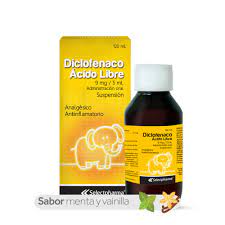 DICLOFENACO ACIDO LIBRE *Suspension 9mg/5ml - FARMACIA NUEVO MILENIO