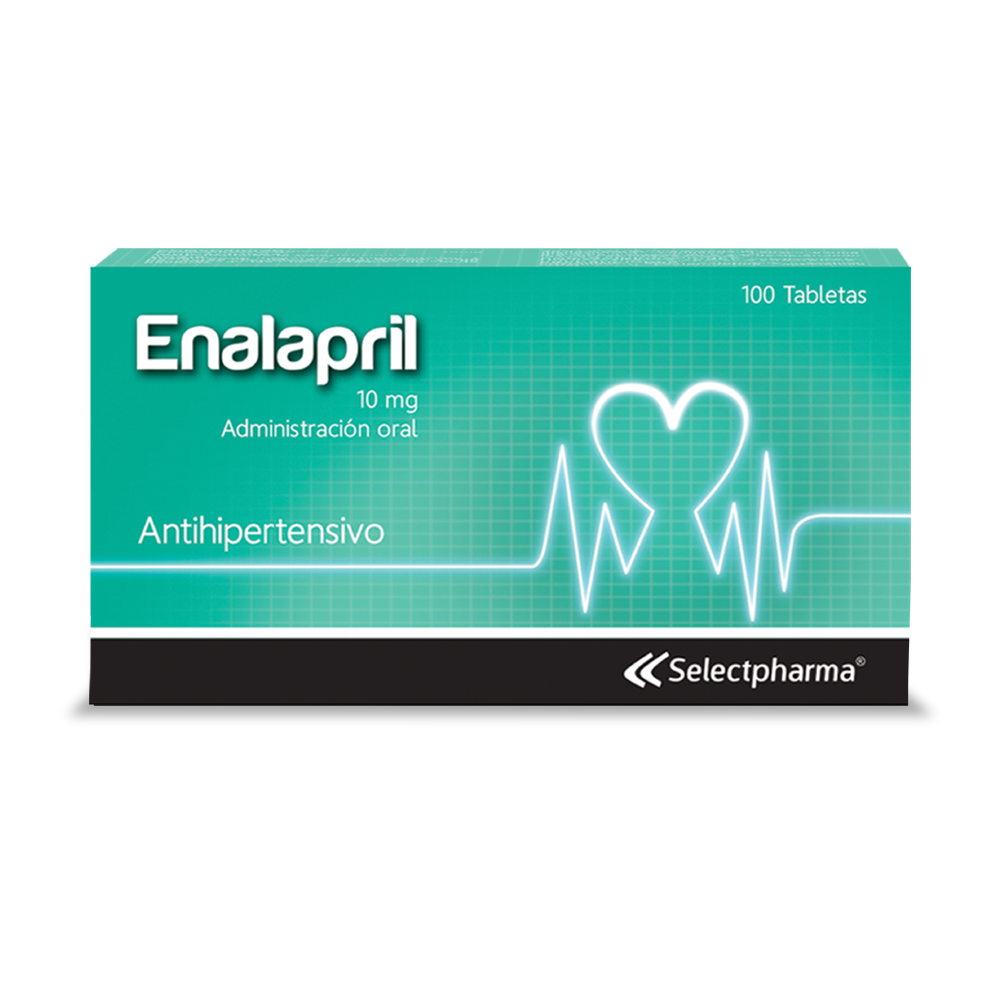 ENALAPRIL 10MG *Tabletas - FARMACIA NUEVO MILENIO