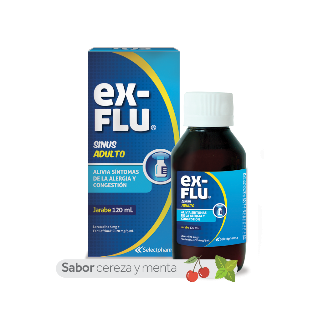 EX FLU (Sinus Adulto) *Jarabe - FARMACIA NUEVO MILENIO