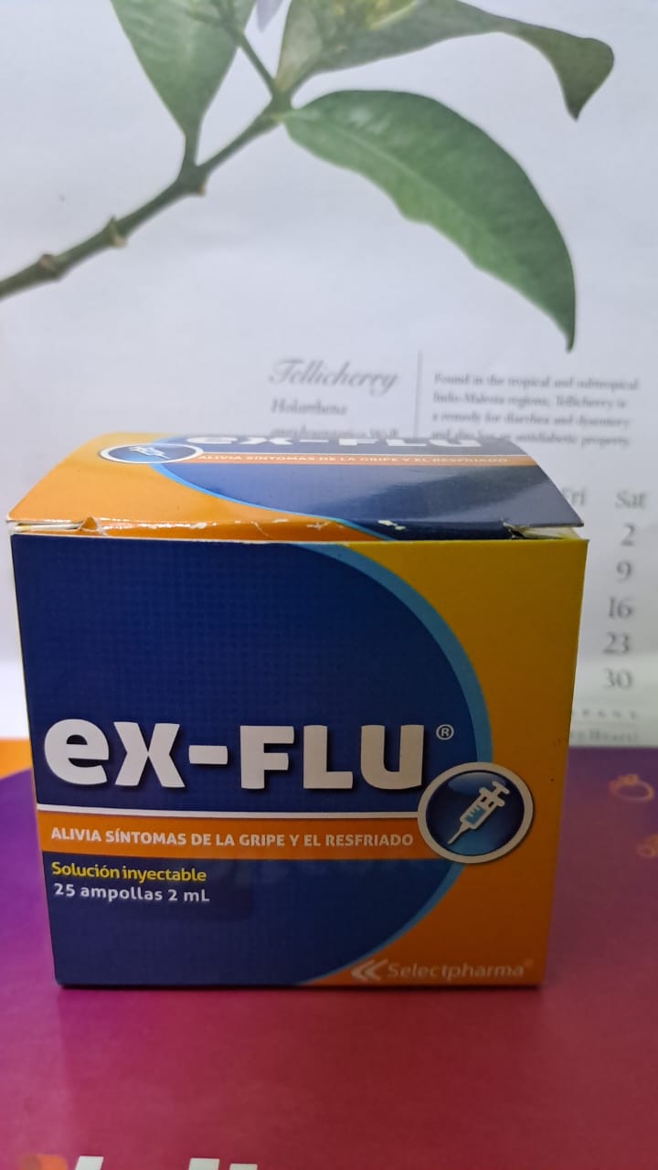 EX FLU  *Caja de 25 Ampollas - FARMACIA NUEVO MILENIO