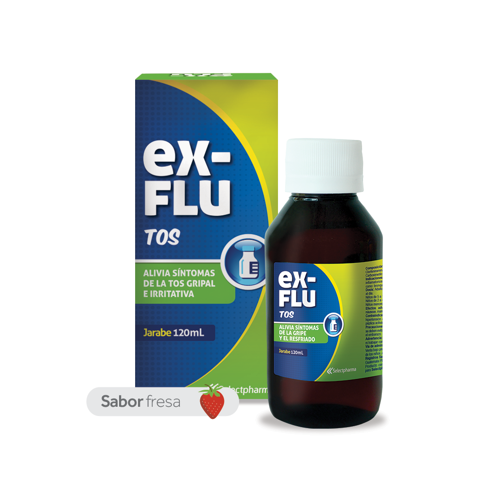 EX FLU ( Tos ) *Jarabe - FARMACIA NUEVO MILENIO