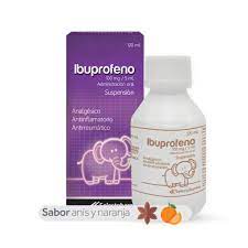 IBUPROFENO 100mg/5ml *Jarabe 120ml  - FARMACIA NUEVO MILENIO