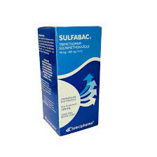 SULFABAC (Trimetoprim+Sulfamethoxazole  40mg/200mg/5ml)  *Jarabe - FARMACIA NUEVO MILENIO