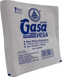 GASA VESA 1 PIEZA DE 7.5CMX7.5CM (3X3) - FARMACIA NUEVO MILENIO